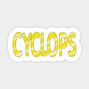 Cyclops Sticker